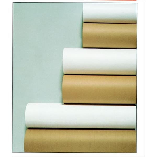 School Smart School Smart 085446 Heavy Weight Kraft Paper Roll - 50 Lbs. - 18 In. x 1000 Ft. - Brown 85446 - main